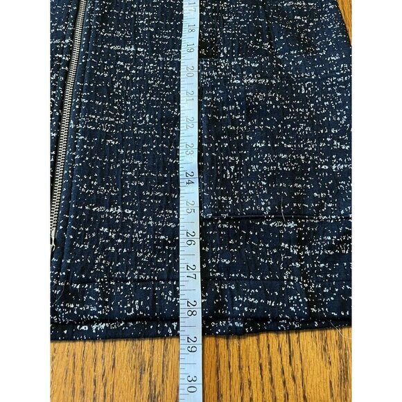 VTG ELLIOTT LAUREN Jacket Sz‎ Medium Black Heathers Full Zip Pockets Athleisure - Picture 8 of 8